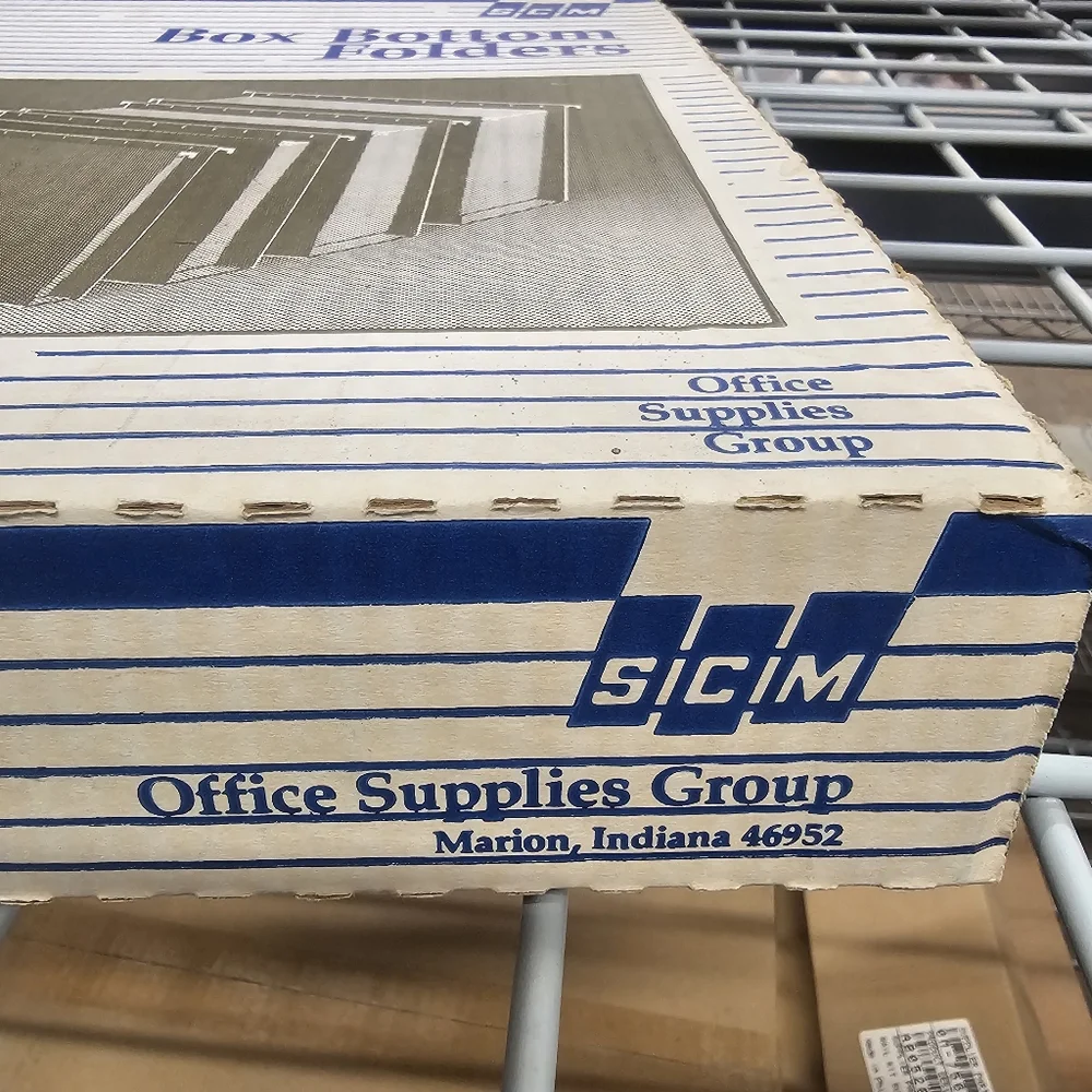 Standard Size- Box Bottom Folders - Green - 2